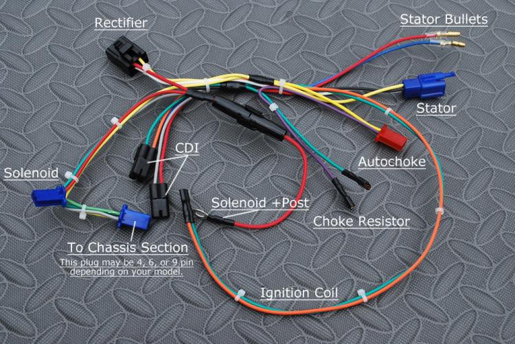Universal Wiring Harness, Engine