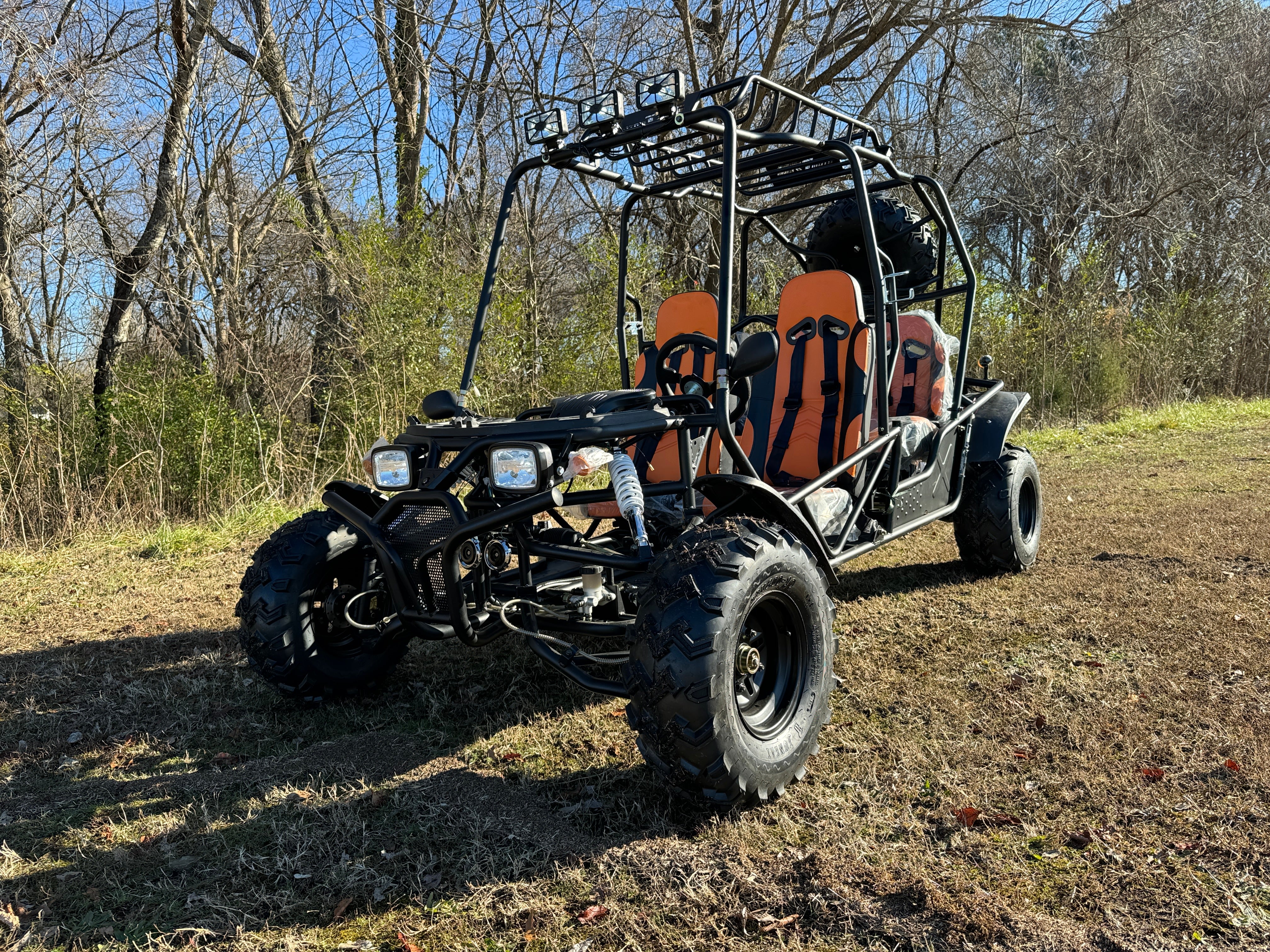 DTM・DAW GKHCM DongFang Hummer DF200GKG-4, Adult Go-Kart Buggy, 4-Seater, Big