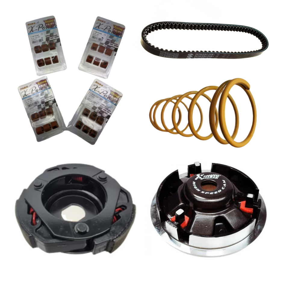 GY6 High Performance Koso Racing Transmission Package with Engine Purchase