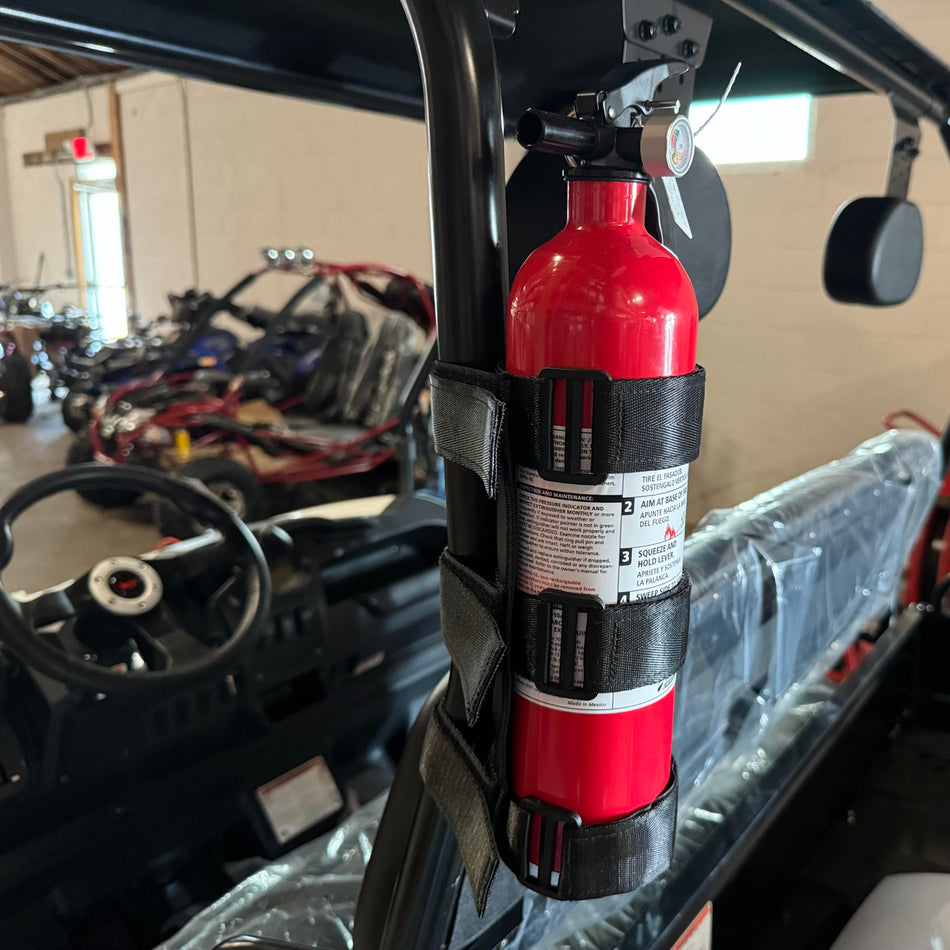 UTV, Go-Kart, Golf-Cart Fire Extinguisher and Holder