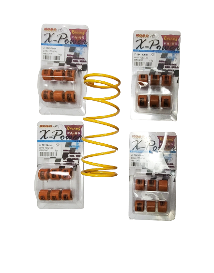 BDX Gy6 Stage 2 Performance Roller Weights Transmission Upgrade