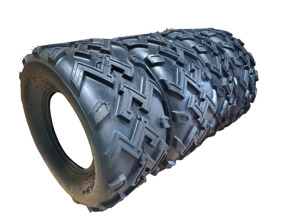 Full Set (4) Go-Kart Bear Claw Tire Set