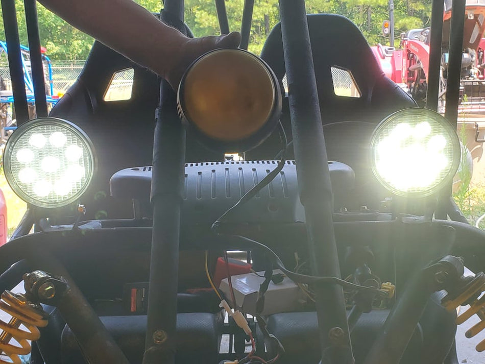 Kandi Spider 150cc Replacement LED Headlight - Super Bright