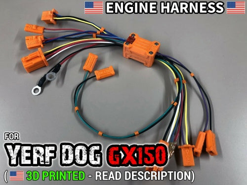 Yerf Dog Spiderbox GX150 USA Engine Wiring Harness (AC Fired