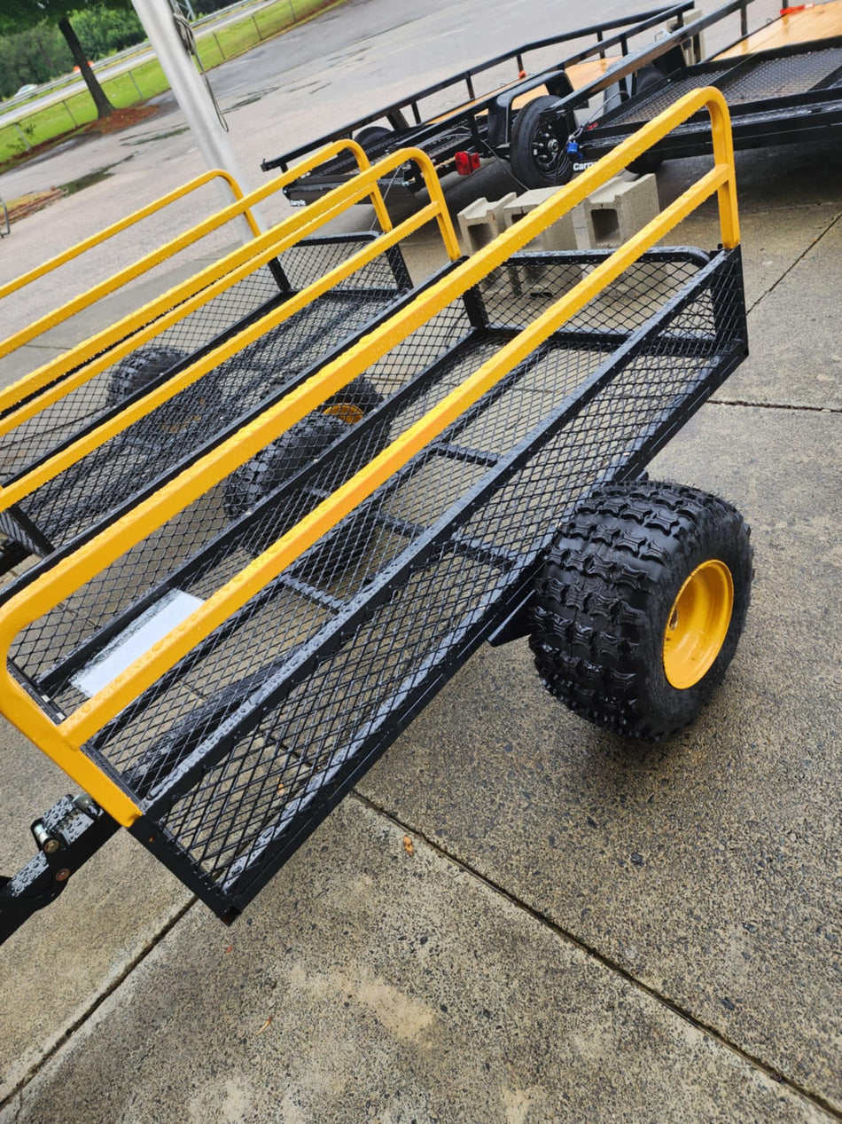 Heavy Duty UTV  Cart / ATV Cart - Tilt Bed - 1400 LB Capacity