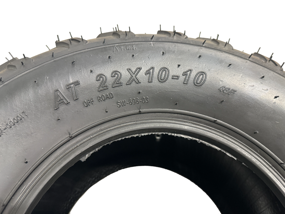 22x10-10 ATV Go-Kart Tire Mountain Climber Tread