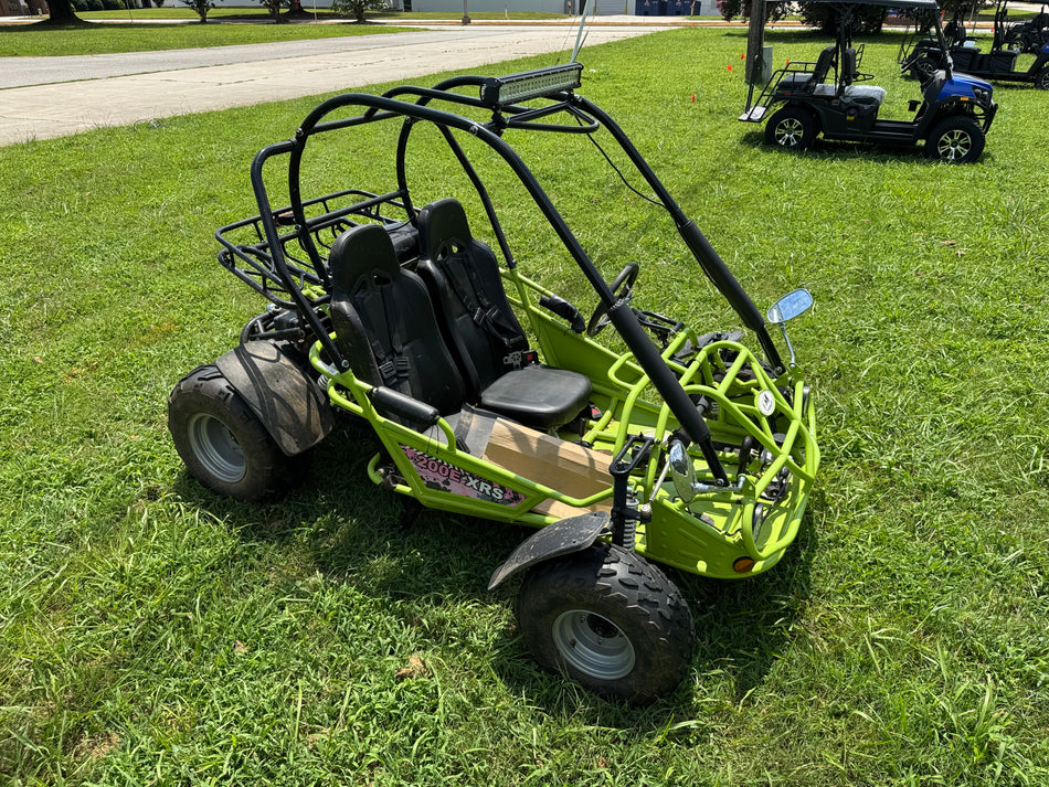Green Trailmaster 200 XRS EFI Adult Go-Kart Buggy (Used)