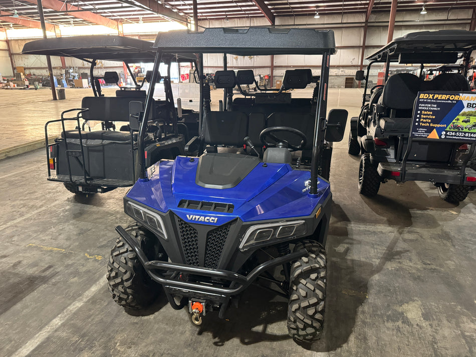 Blue Victory 450 EFI 4X4 6 Seater Golf Cart (Floor Model)