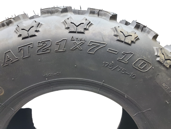 21x7 21x7-10 ATV Go-Kart Tire - Tiger Paw Tread – BDX Performance