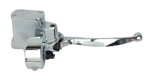 Chrome Hydraulic Brake Master Cylinder Lever Right 22MM GY6 Scooter