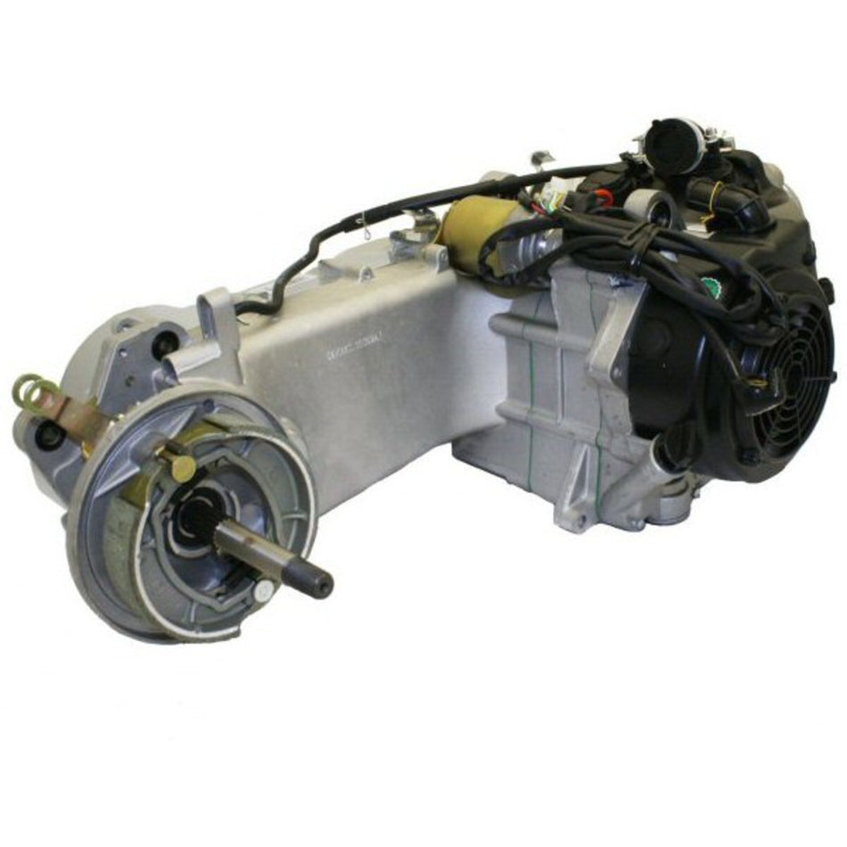 175cc GY6 Scooter Racing Engine (Long Case) with Performance Transmission