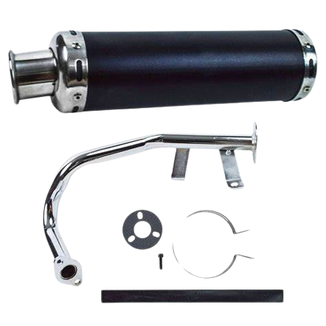 GY6 50CC Performance Scooter Exhaust