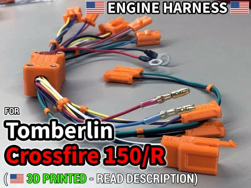 USA Engine Wiring Harness Tomberlin Crossfire 150 150R Punisher (AC Fired)